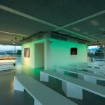 Visitors Center at the Stavros Niarchos Foundation Cultural Center